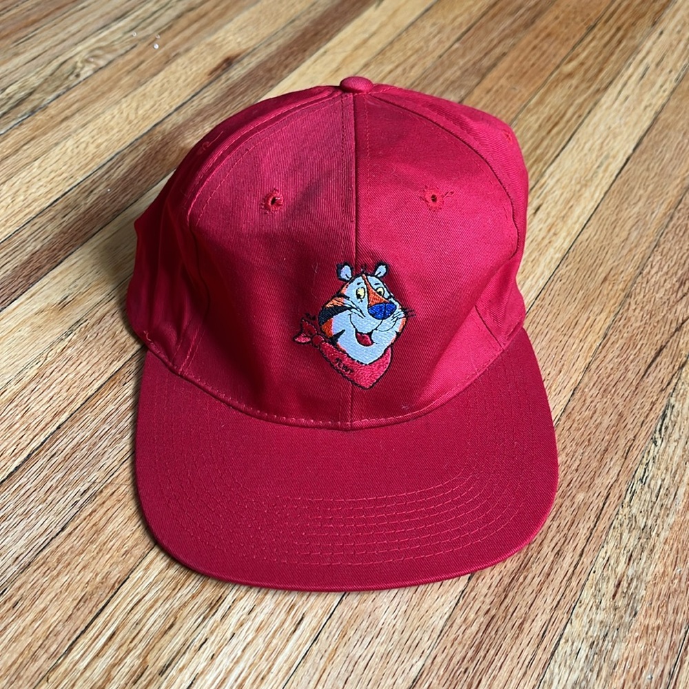 Vintage Tony The Tigers Snapback / 1993 / Kelloggs / Red